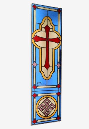 χρωματιστα τζαμια εκκλησιας